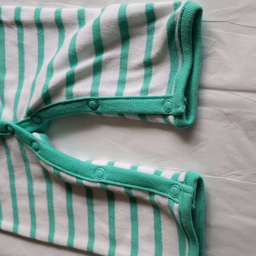 Carter's New Unisex Baby Embroidered Bottom Snap Up Cotton Sleep & Play Pj's 3m - Picture 8 of 9